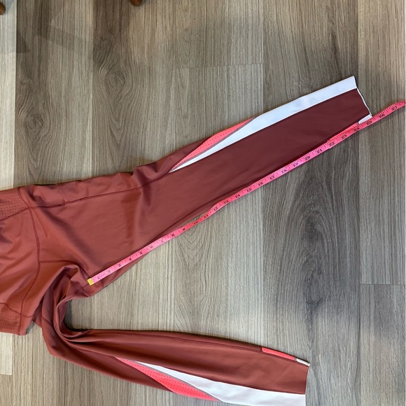 Brooks Method 7/8 Running Tight Women's size small pink terracotta workout pants - Picture 6 of 7